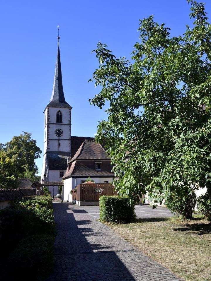 Bed and Breakfast Le Grenier Des Aromes Au Domaine Wittmann Міттельбергайм Екстер'єр фото